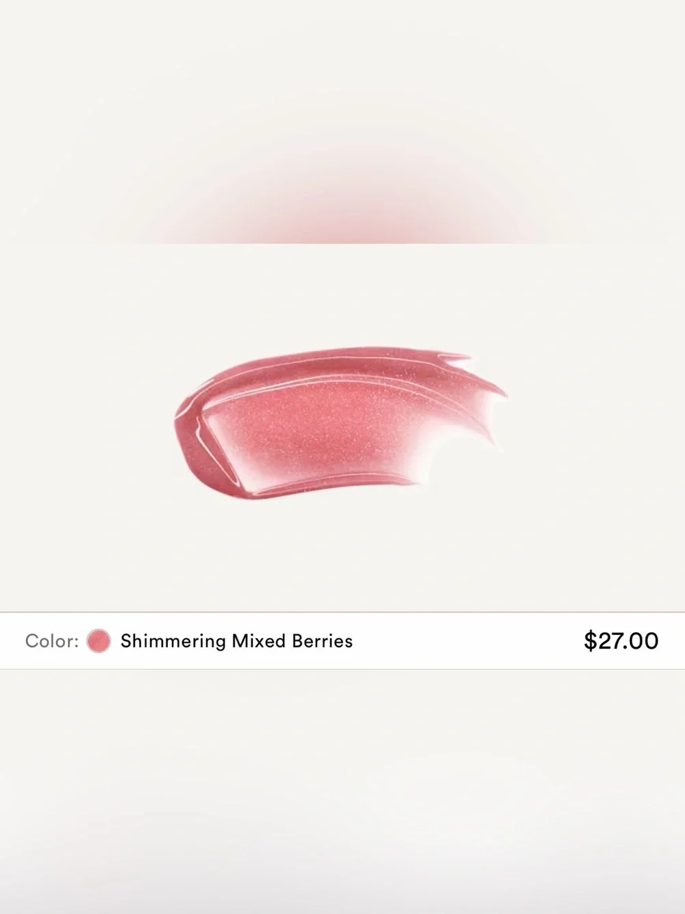 Tarte Maracuja Juicy Lip Vinyl Shimmering Mixed Berries 2.7g NIB